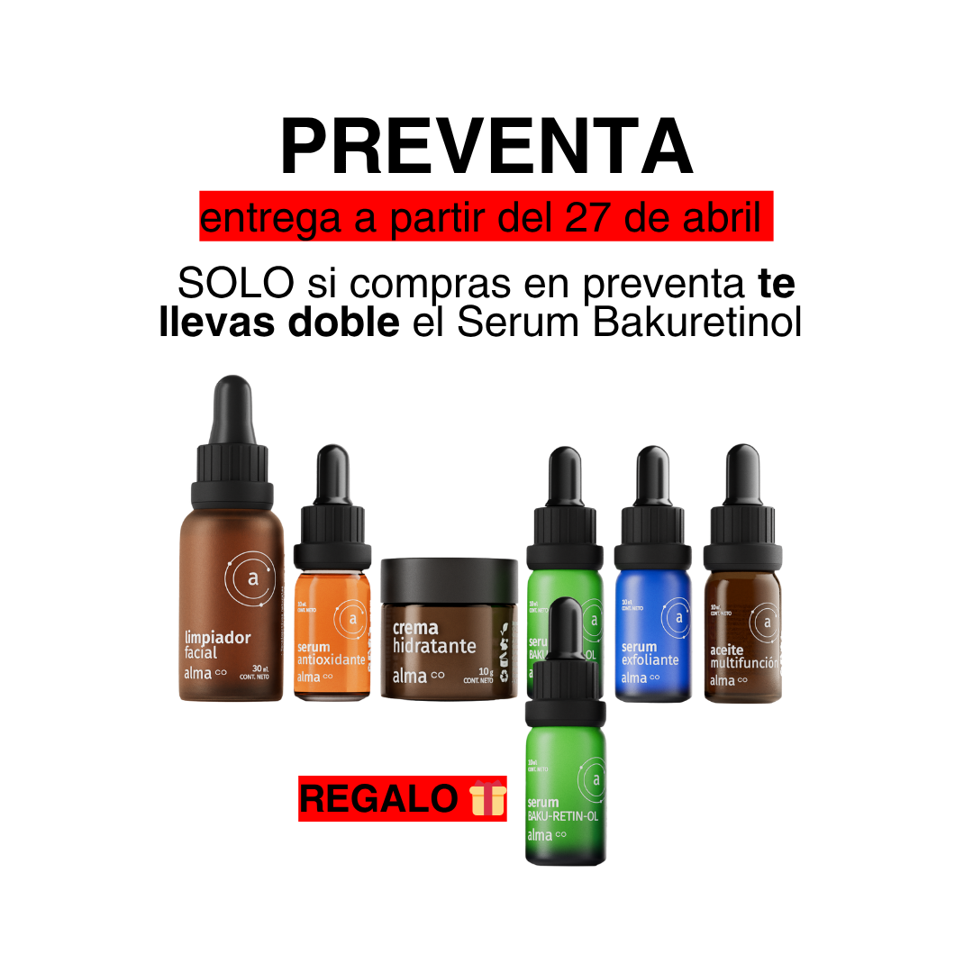 PREVENTA 27/04: Starter Pack - 1 mes de rutina