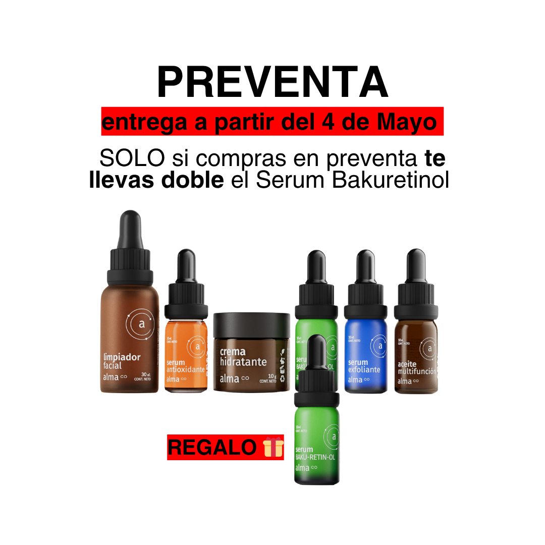 PREVENTA 04/05: Starter Pack - 1 mes de rutina